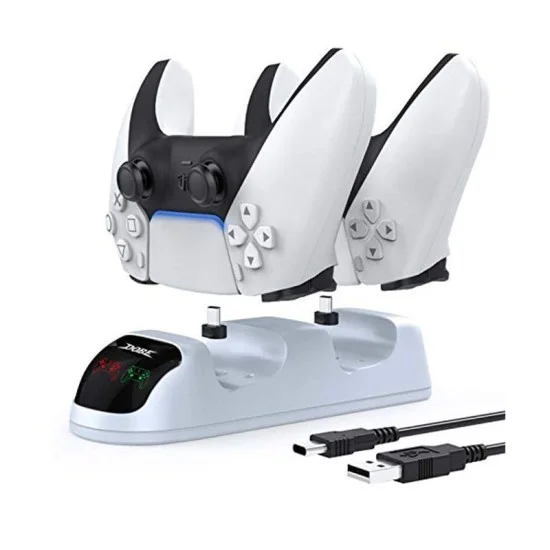 Dobe Charging Dock For PS5 Wireless Controller Charger - Tp5-0506 - White